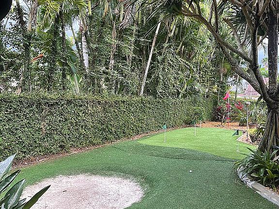 Backyard Putting Green