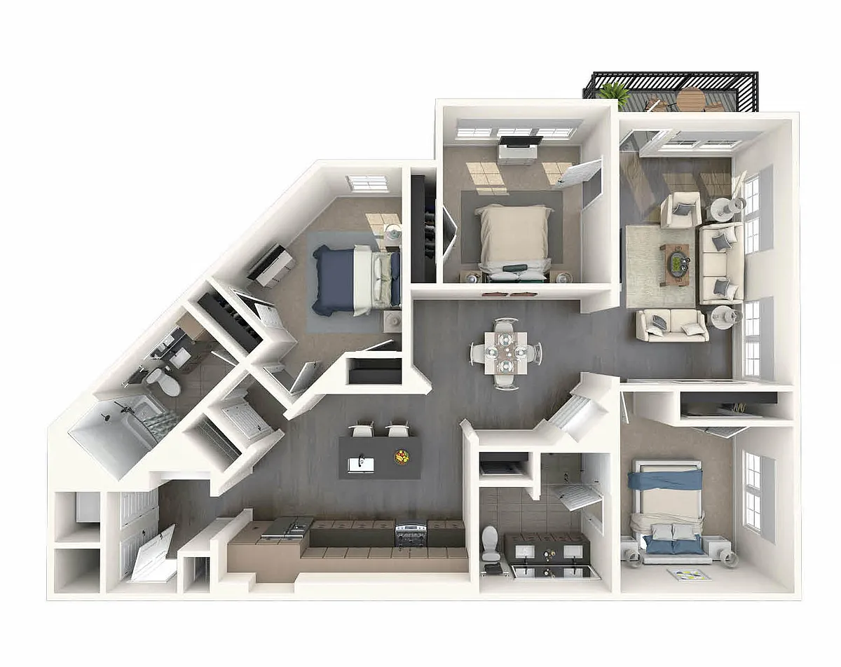 Floor plan C4