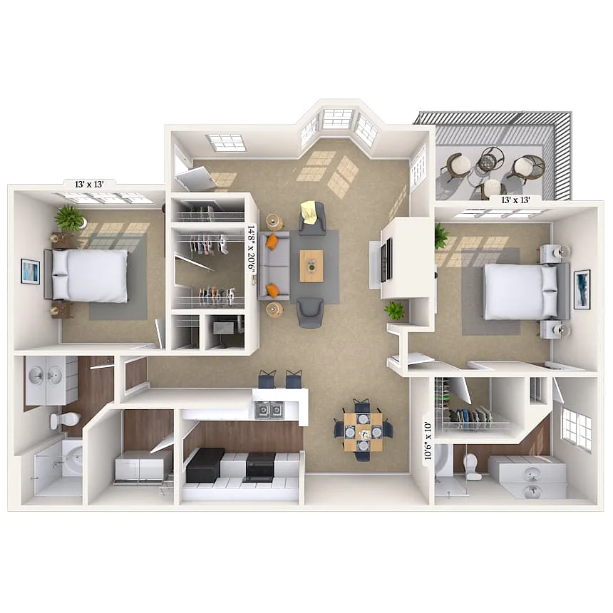 Floor plan 22C