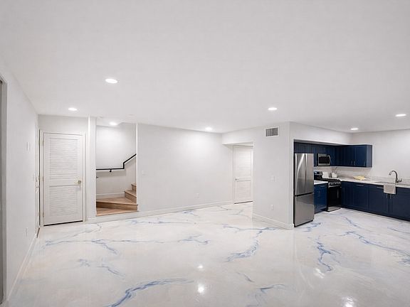 Open Concept living, dining and kitchen