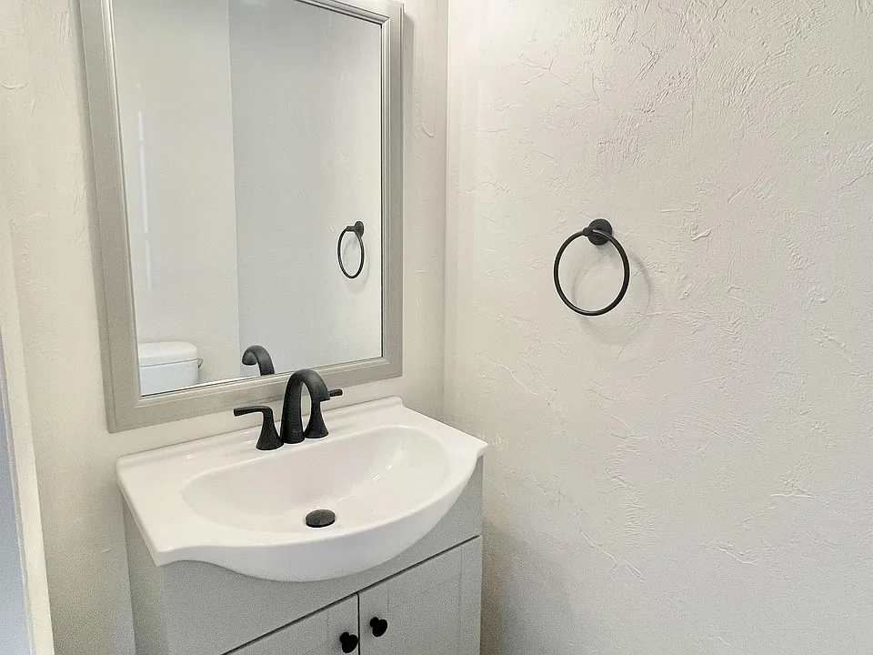 Half bathroom on 1st floor