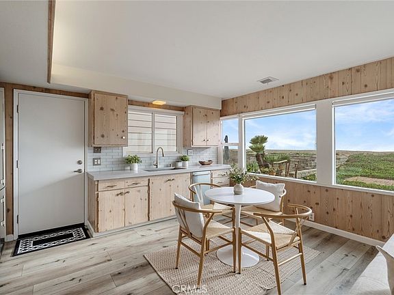 Kitchen and eating area