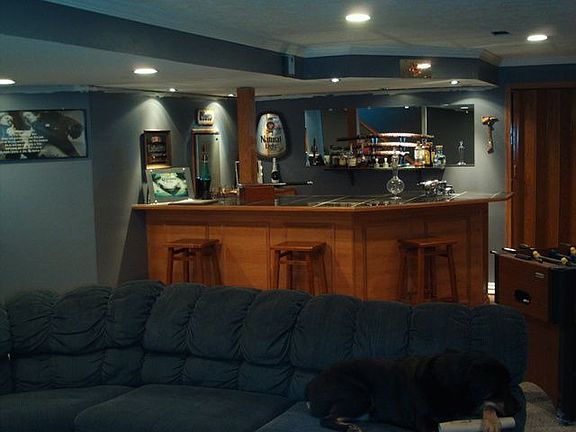 Finished basement