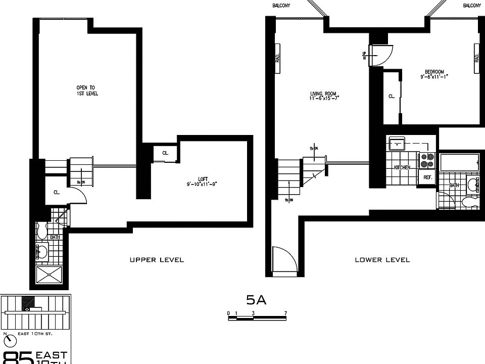 2nd image of 85 E 10th St APT 5A