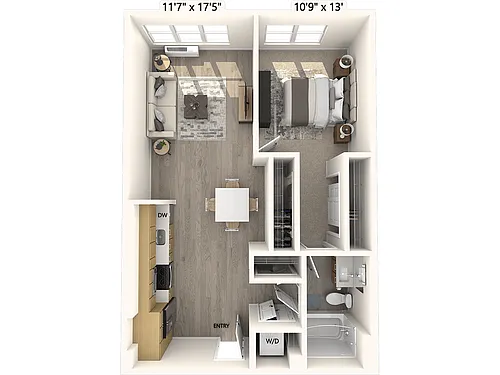 Floor plan A1