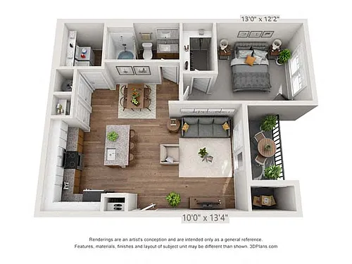 Floor plan Beacon