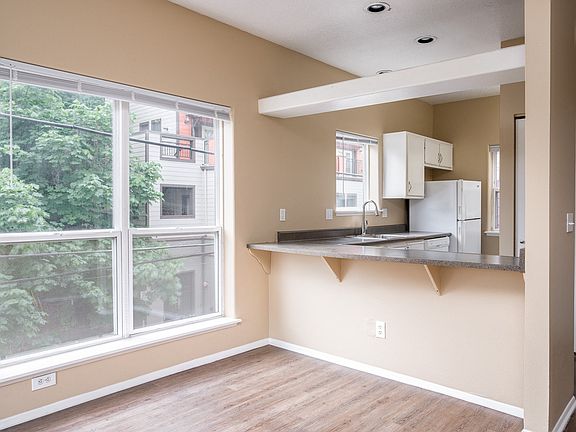 Goose Hollow | Dining Room with Large Windows