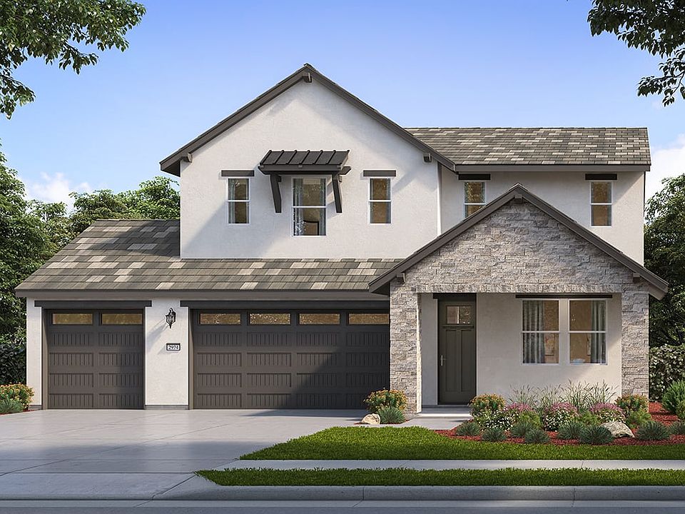 Meadow Plan 6B - 3 Car Garage