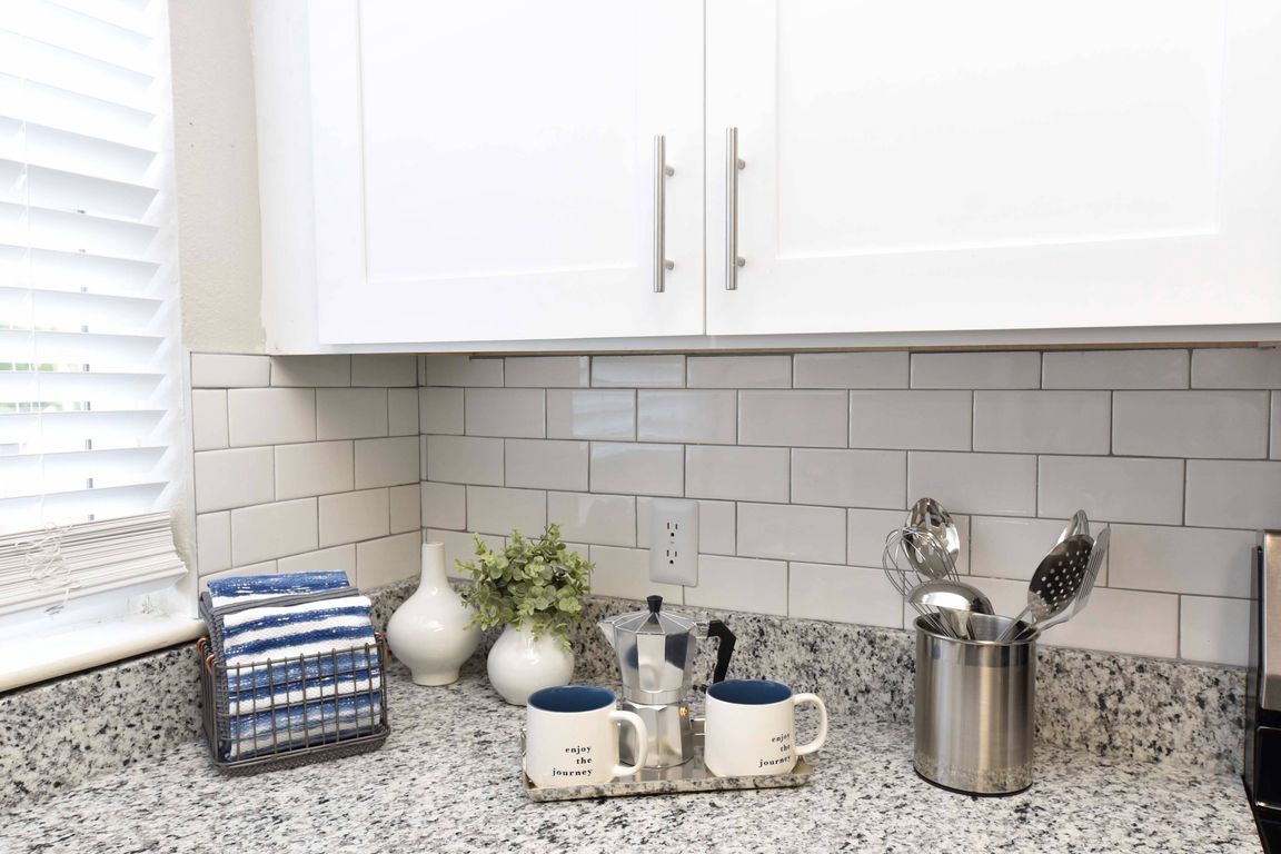 Modern Cabinetry + Backsplash