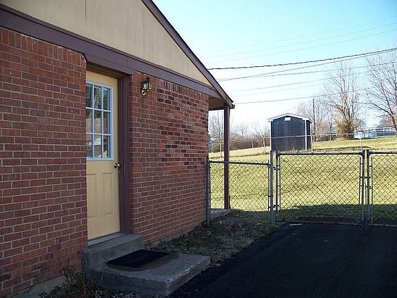 Driveway recently resurfaced.