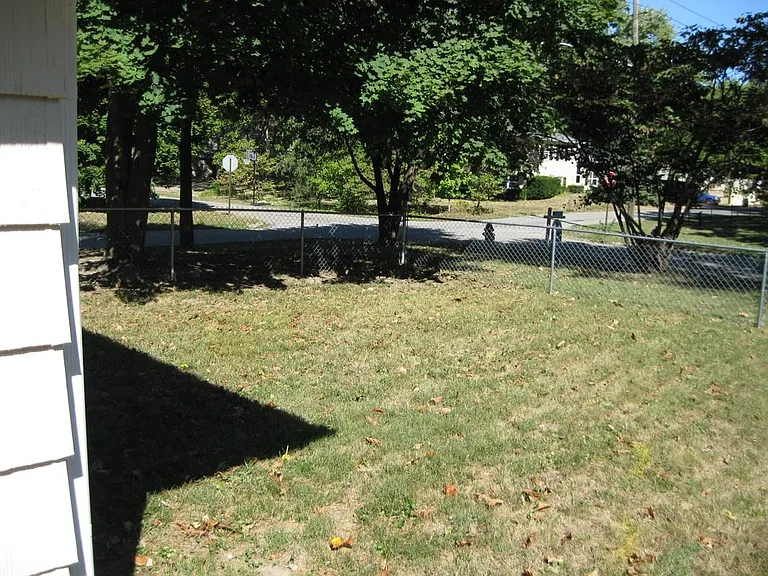Fenced in yard
