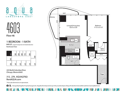 Floor plan aqa103b