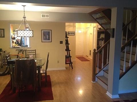 refinished stairwell: 2013