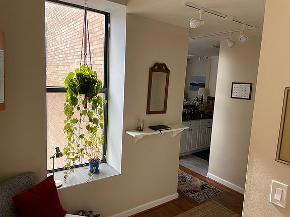 View into apartment from front door