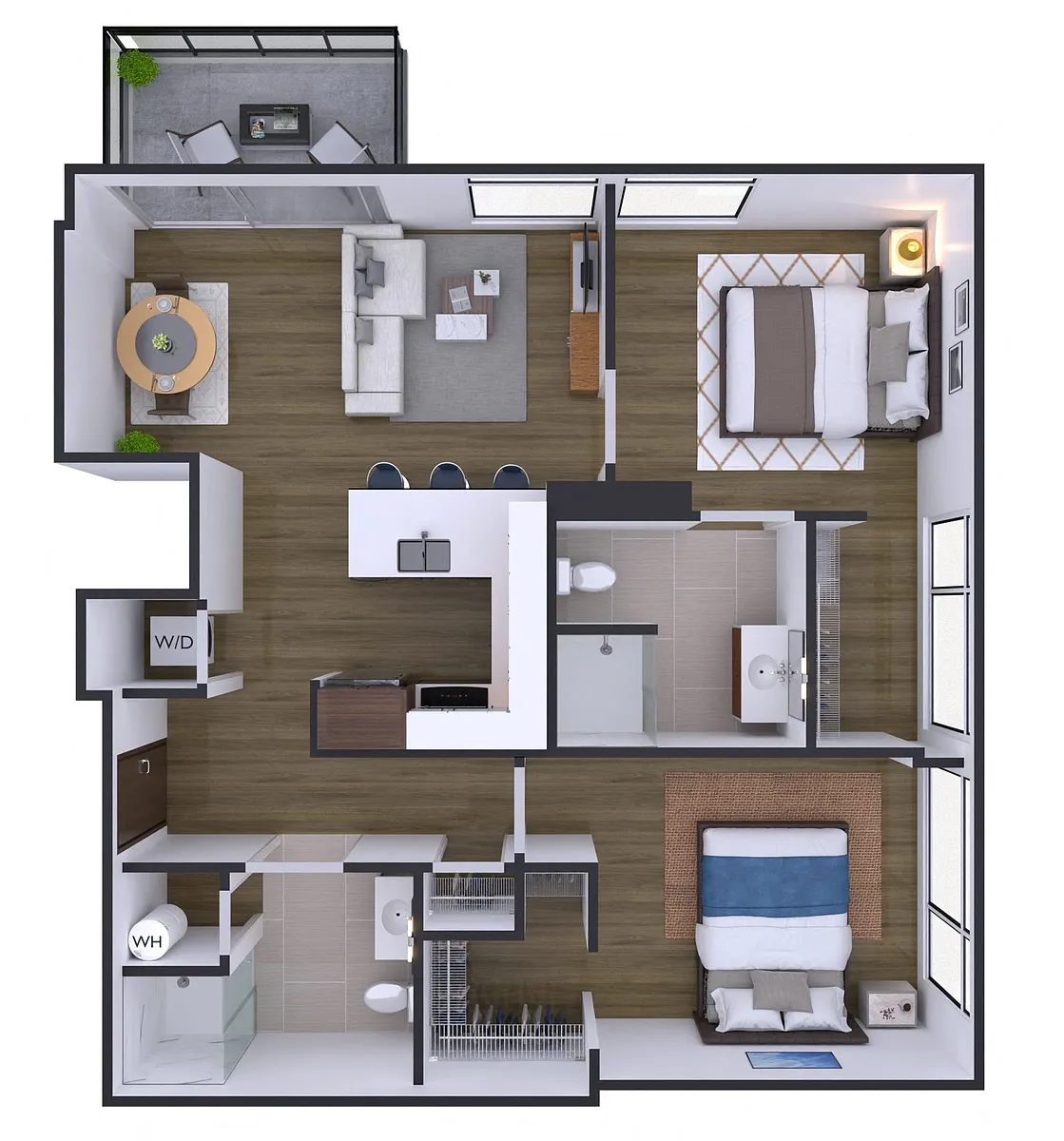 Floor plan 301-B09