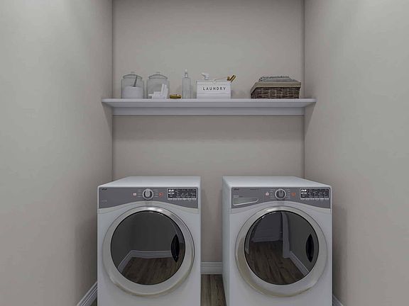 Buescher Plan Representative Image Laundry Room