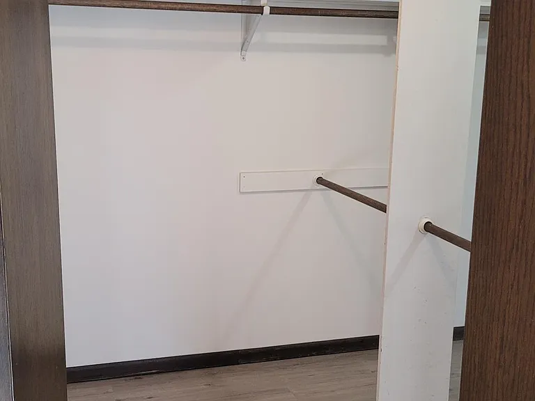 huge walk-in closet, master bedroom