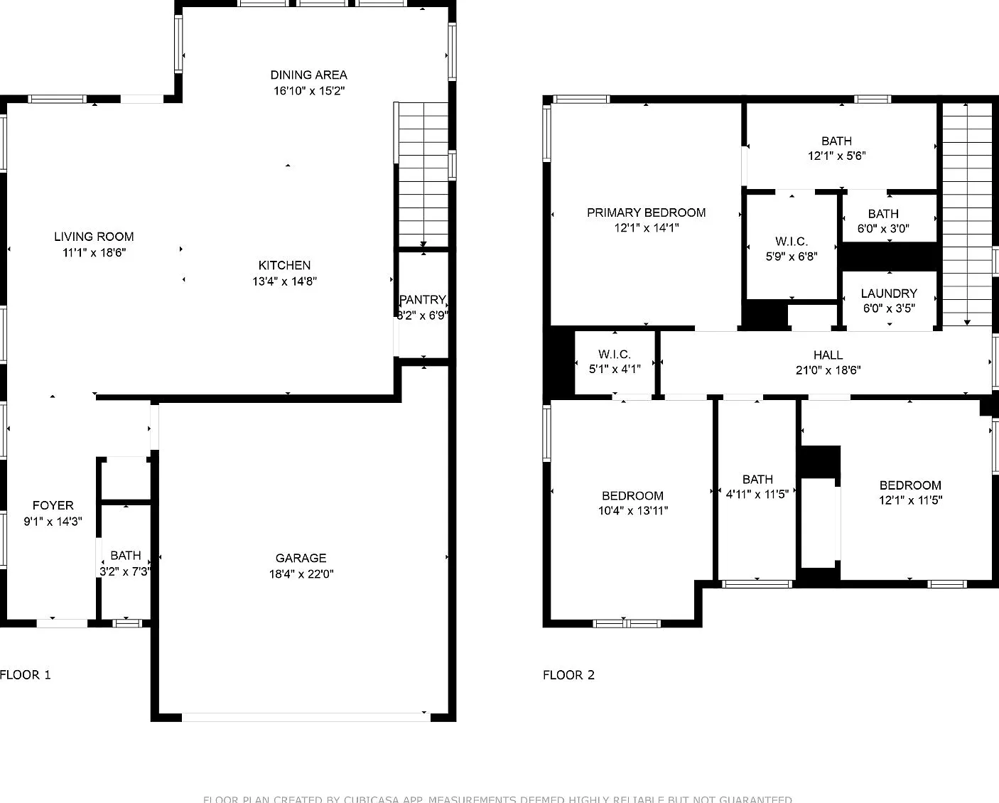 3 bed, 2.5 bath, 1721 sqft, $1,845 — Photo 4