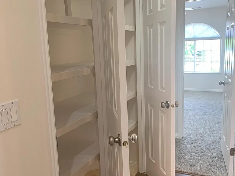 3 Pantry closets