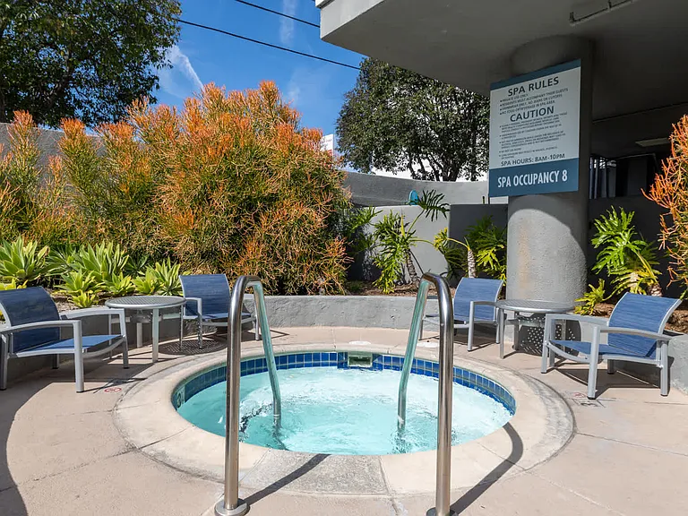 Resident Hot Tub
