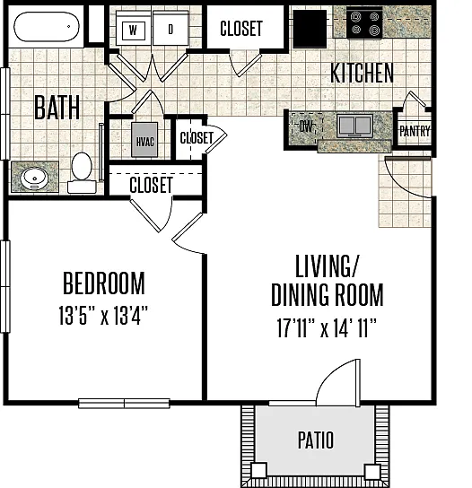 Floor plan 1-B1