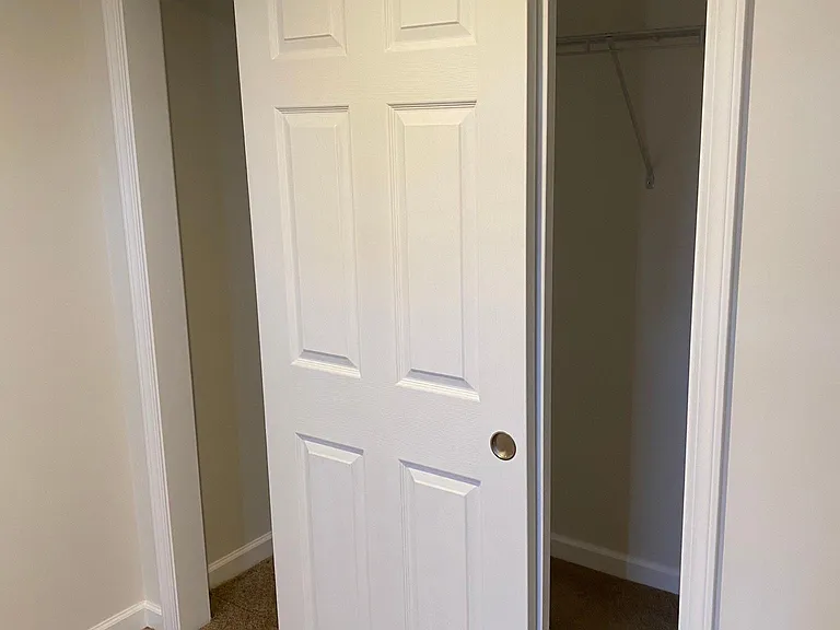 Lower level bedroom closet