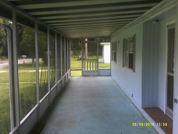 Looking at front porch door