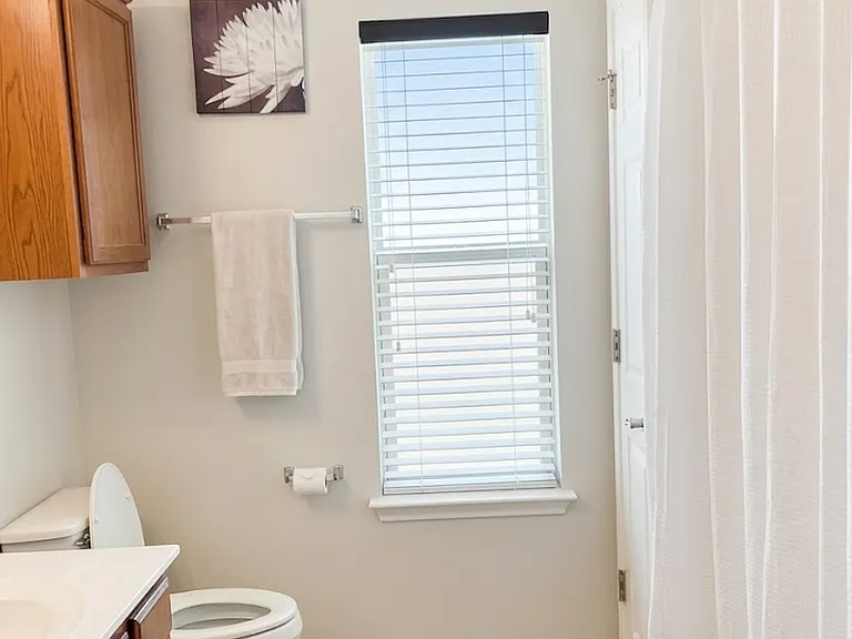 Full Bathroom next to Secondary Bedroom.