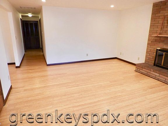Living room and hallway