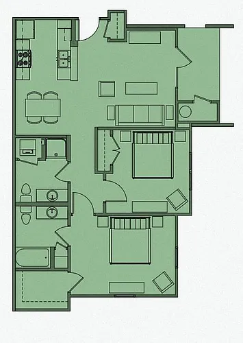 Floor plan Classic Double