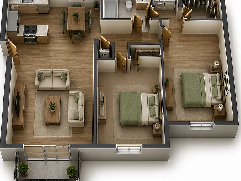 Meadow View Apartments and Townhomes — Photo 48