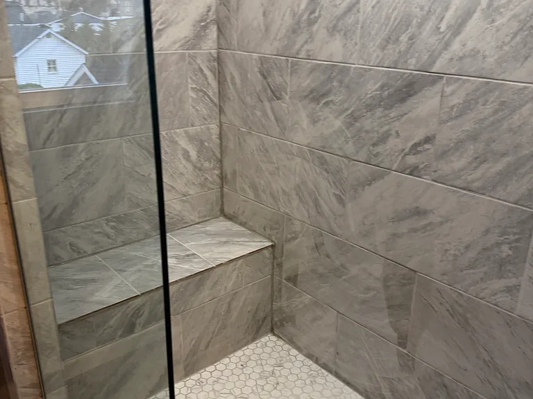 main ensuite shower