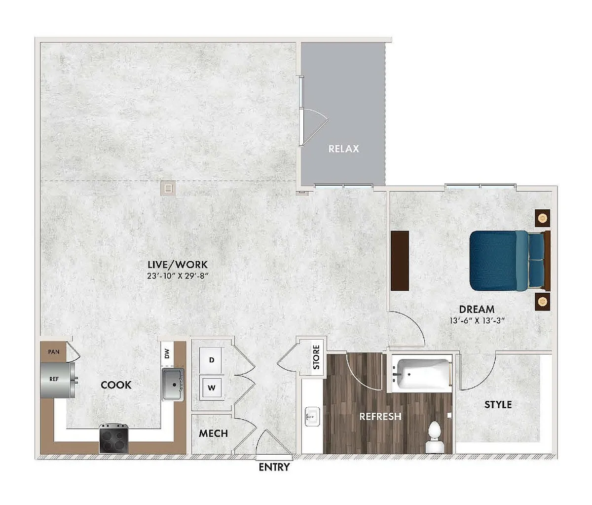 Floor plan LW 03