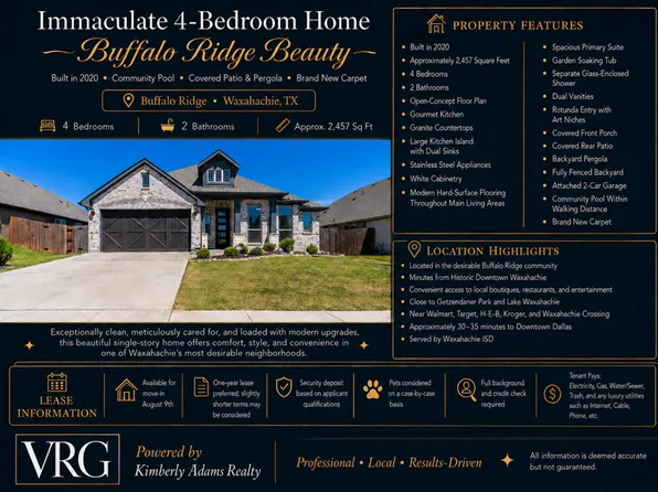 213 Lariat Trl, Waxahachie, TX 75165
