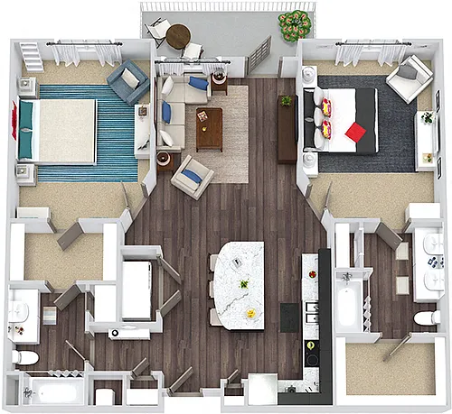Floor plan Umstead