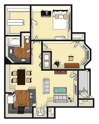Floor plan B