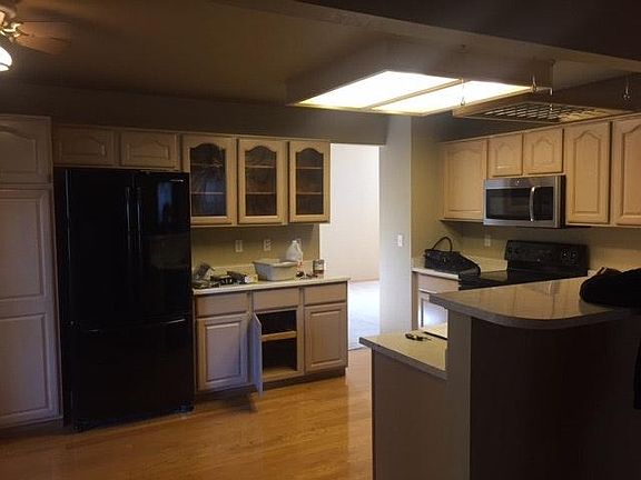 Kitchen towards dining