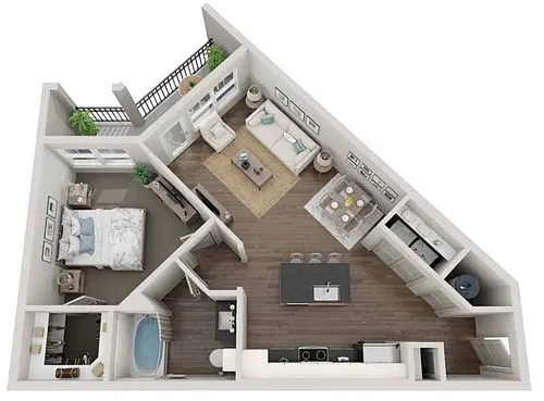 Floor plan Tide