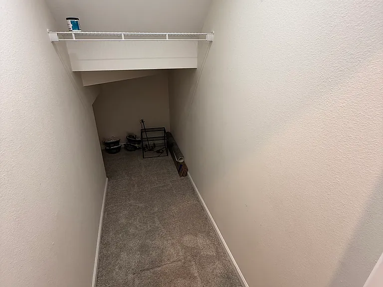 Under stairs storage