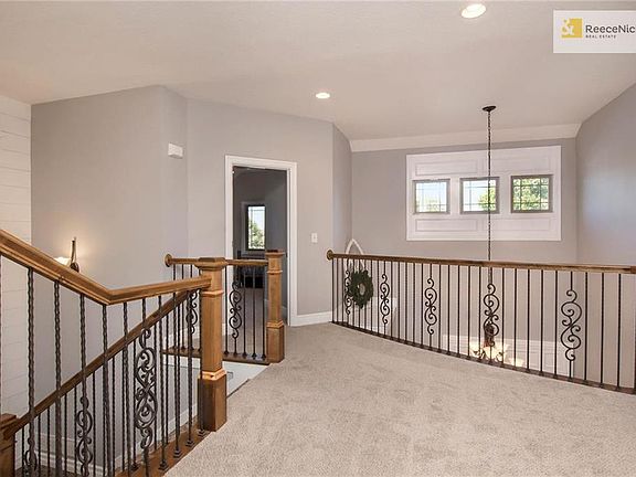View of the loft above entry