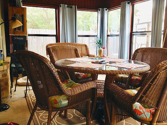 Enclosed covered patio