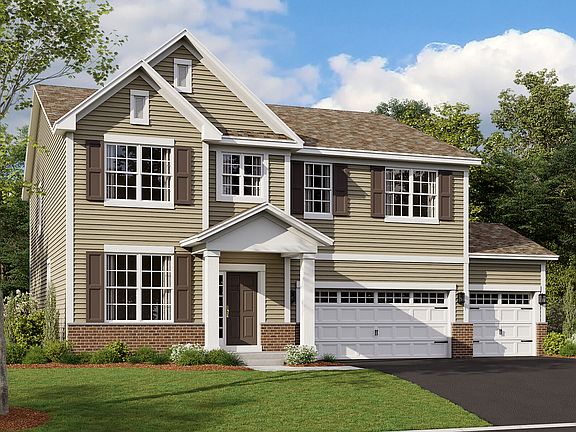 Gresham 3-Car Elevation Classical