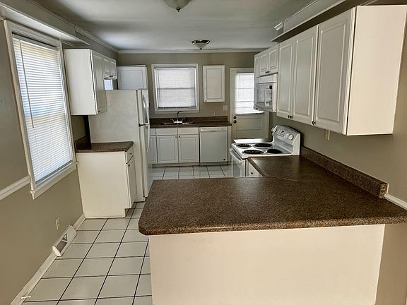 Kitchen from inside the living room