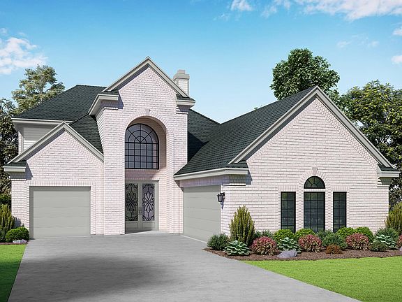 Elevation B 3rd Car Garage