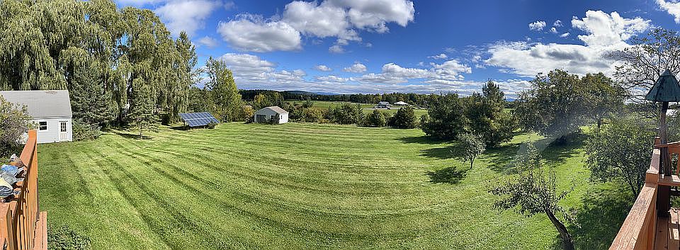 view from deck - 180 degrees