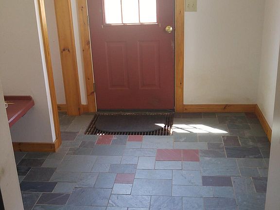 Mudroom leading into kitchen