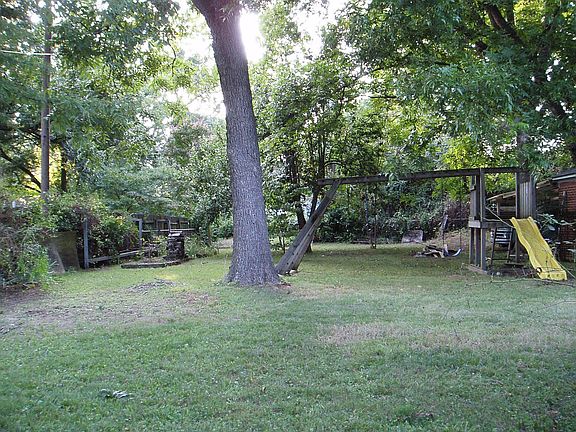 VIEW OF BACKYARD