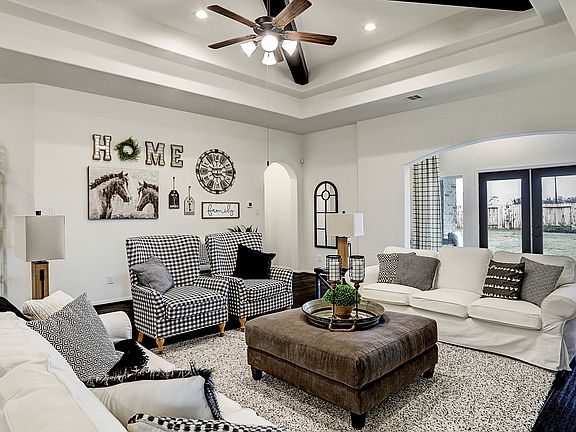 Great room with patio access