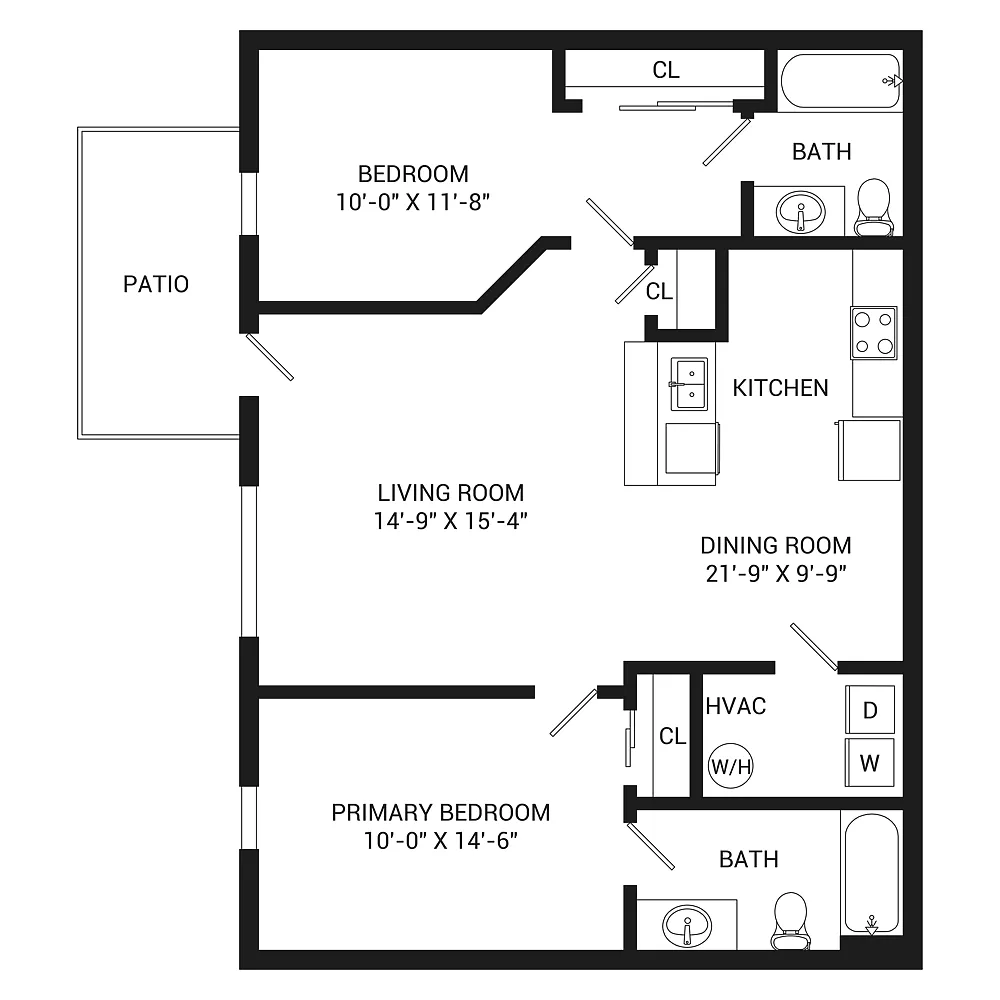 Floor plan 2-Mastersuite
