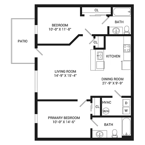 Floor plan 2-Mastersuite